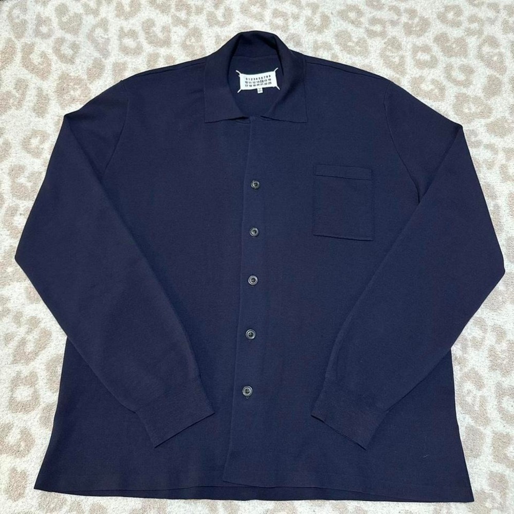 Maison Margiela‎ Line 14 Wool Knit Shirt | Size L